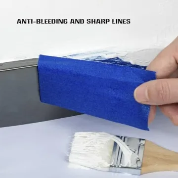 XUXU Blue Painters Tape for Clean Lines and Easy Removal