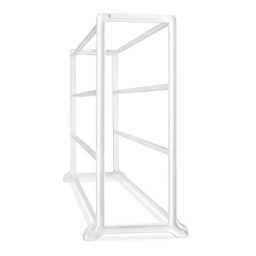 Whitmor 4 Tier 20 Pair Shoe Rack Organizes Space