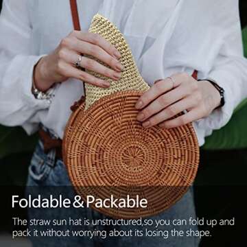 Stylish Women's Straw Bucket Hat for Ultimate Sun Protection