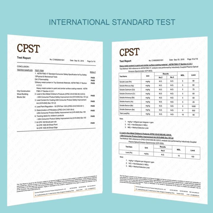 Wooden Building Blocks for Kids - Educational Stackers