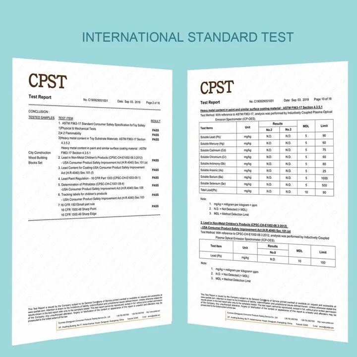 Wooden Building Blocks for Kids - Educational Stackers