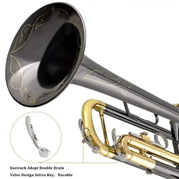 EASTROCK Bb Trumpet Set with Case & Accessories