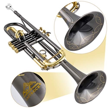 EASTROCK Bb Trumpet Set with Case & Accessories