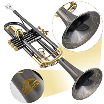 EASTROCK Bb Trumpet Set with Case & Accessories