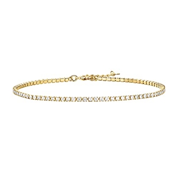 PAVOI 14K Gold Plated Anklet - Elegant & Durable Design