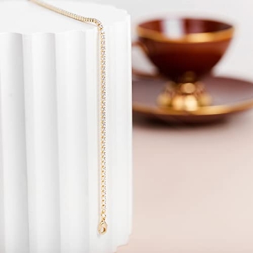 PAVOI 14K Gold Plated Anklet - Elegant & Durable Design