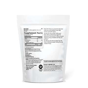 GNC Biotin 5000mcg - 30 Soft Chews