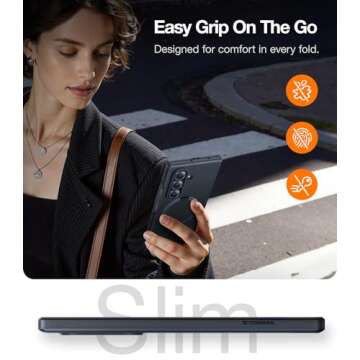 TORRAS 360° Spin Magnetic Stand Case for Galaxy Z Fold 7