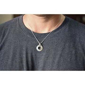 AJDesign 925 Sterling Silver Shema Yisrael Hear O Israel Necklace Pendant with Chain 20"