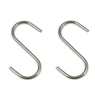 Mr Garden Plastic Hanging Planters - Vertical Wall Planters with 6 Hooks - Semicircular Rail Planters for Fence and Patio, Light Grey, 3 Pack