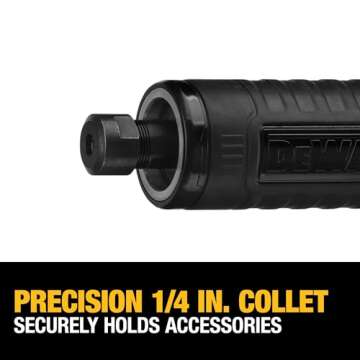 DEWALT Die Grinder, Corded, 1-1/2-Inch, 4.2-Amp, 25,000 RPM, AC/DC Capacity (DWE4887)
