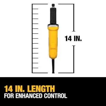 DEWALT Die Grinder, Corded, 1-1/2-Inch, 4.2-Amp, 25,000 RPM, AC/DC Capacity (DWE4887)