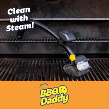BBQ Daddy Bristle-Free Temperature-Controlled Grill Brush