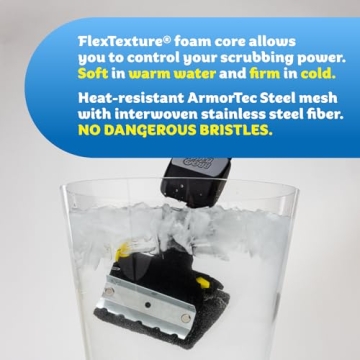 BBQ Daddy Bristle-Free Temperature-Controlled Grill Brush