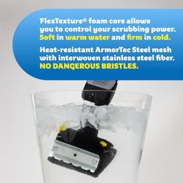 BBQ Daddy Bristle-Free Temperature-Controlled Grill Brush