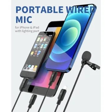 ttstar Lavalier Microphone for iPhone - Premium Audio Quality