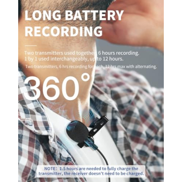 ttstar Lavalier Microphone for iPhone - Premium Audio Quality