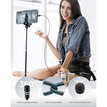 ttstar Lavalier Microphone for iPhone - Premium Audio Quality