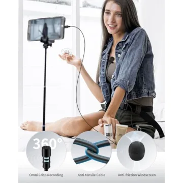 ttstar Lavalier Microphone for iPhone - Premium Audio Quality