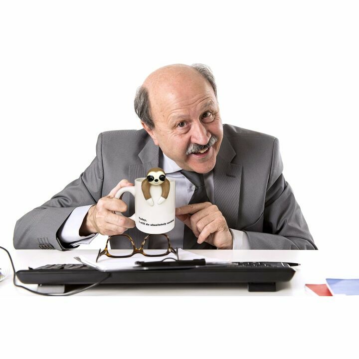 Funny Sloth Coffee Mug for Unique Gifts
