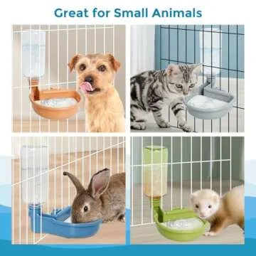 VANNON 16oz Gravity Pet Water Bottle for Small Animals