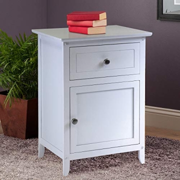 Winsome Eugene Accent Table with Ample Storage and Style