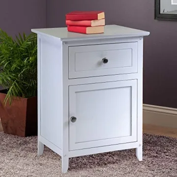 Winsome Eugene Accent Table with Ample Storage and Style