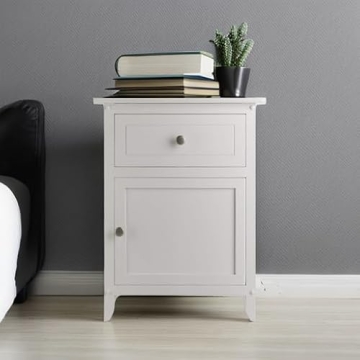 Winsome Eugene Accent Table with Ample Storage and Style