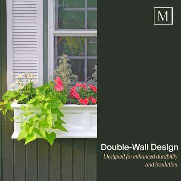 Mayne Fairfield Self-Watering Planter Window Box