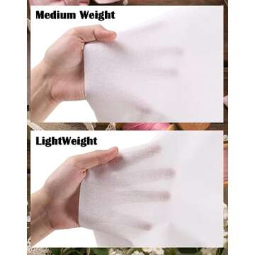 Cotton Woven Fusible Interfacing for Sewing Crafts