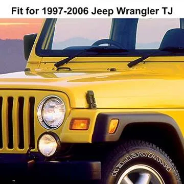 RT-TCZ Black Honeycomb Grill Inserts for Jeep Wrangler