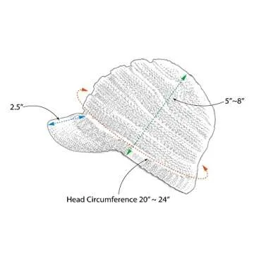 C.C Hatsandscarf Exclusives Women's Chunky Criss-Cross Ponytail Ribbed Knit Hat with Brim (CCB-2) (# Criss-Cross-Neon Orange)