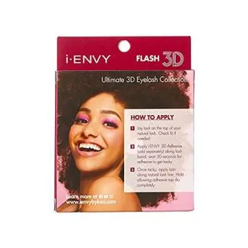 iEnvy 3 Pair Fluffy Natural Multiangle Volume Lashes