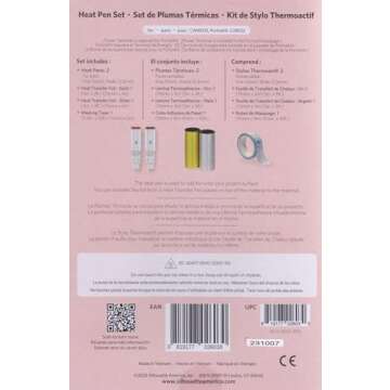Silhouette Heat Pen Set for Foil Transfer Crafting Tools