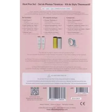 Silhouette Heat Pen Set for Foil Transfer Crafting Tools