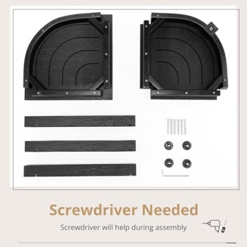 LUE BONA 17" Waterproof Shower Bench for Comfort and Storage