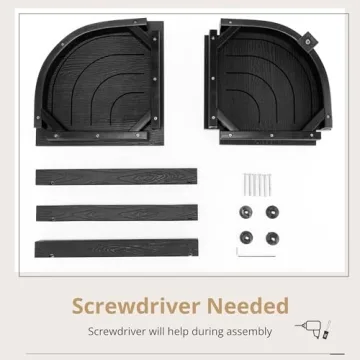 LUE BONA 17" Waterproof Shower Bench for Comfort and Storage