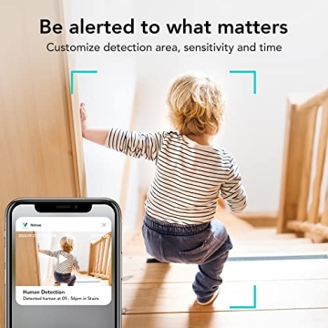 NETVUE Indoor Camera with 1080P Night Vision and AI