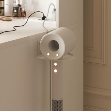 YESHOMY Vanity Desk with Adjustable Lighting and Storage