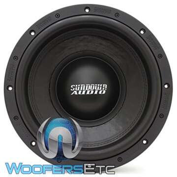 Sundown Audio U-12 D2 12" 1500W RMS Dual 2-Ohm U-Series Subwoofer