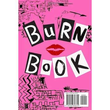 Burn Book: Burn Book Mean Girls journal, Its full of secrets! - Blank Notebook/Journal