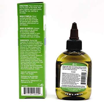 Difeel Premium Castor Plus Biotin - Mega-Growth Premium Hair Oil 2.5 oz.