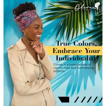 Olivia Sylx Head Wraps for Women - Soft & Versatile