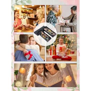 Book Page Holder for Reading, 2 Pcs Dried Flower Resin Transparent Thumb Bookmark, Book Accessories ...