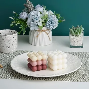 Stylish ACITHGL Bubble Candle Set for Home Decor