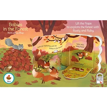 Explore Nature with Babies in the Forest Board Book