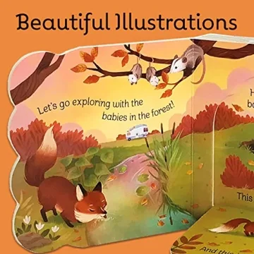 Explore Nature with Babies in the Forest Board Book