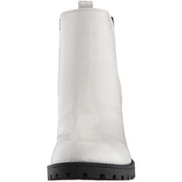 Dirty Laundry by Chinese Laundry Women's Lisbon Ankle Boot - Stylish White Patent Design