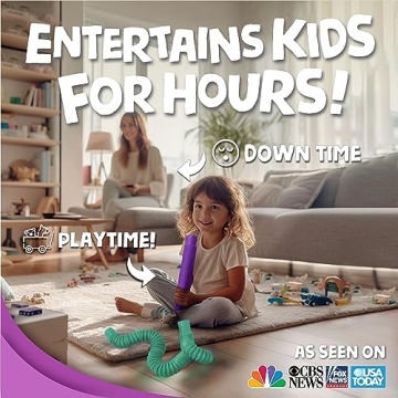 BunMo Kids Stocking Stuffers Pop Tubes for All Ages