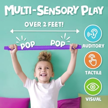 BunMo Kids Stocking Stuffers Pop Tubes for All Ages